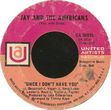 Load image into Gallery viewer, Jay &amp; The Americans : This Magic Moment (7", Styrene)