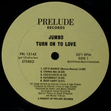Load image into Gallery viewer, Jumbo (5) : Turn On To Love (LP, Album)