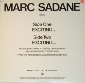 Marc Sadane : Exciting (12