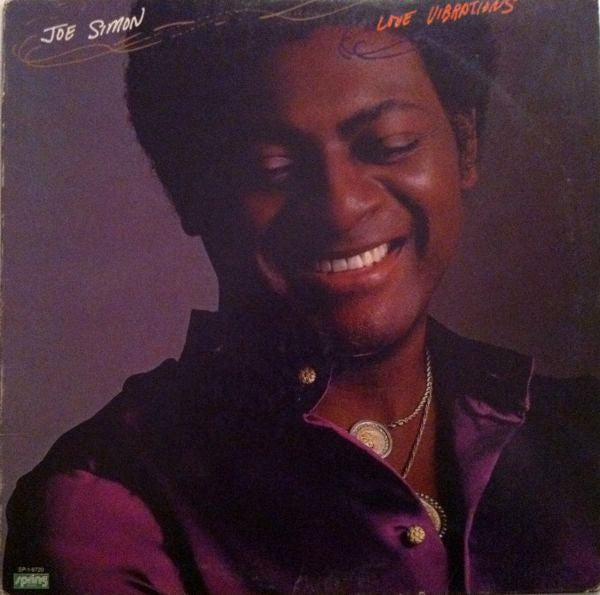 Joe Simon : Love Vibrations (LP, Album, Mon)