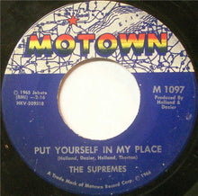 Load image into Gallery viewer, The Supremes : You Can&#39;t Hurry Love / Put Yourself In My Place (7&quot;, Single)