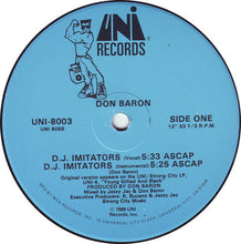 Load image into Gallery viewer, Don Baron : D.J. Imitators (12&quot;)