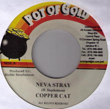 Load image into Gallery viewer, Elephant Man / Copper Cat : Wuck Dem Right / Neva Stray (7")