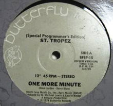 Load image into Gallery viewer, Saint Tropez : One More Minute (12&quot;, Promo)