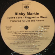 Load image into Gallery viewer, Ricky Martin : I Don&#39;t Care (Reggaeton Mixes) (12&quot;)
