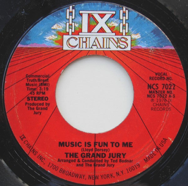 The Grand Jury : Music Is Fun To Me (7