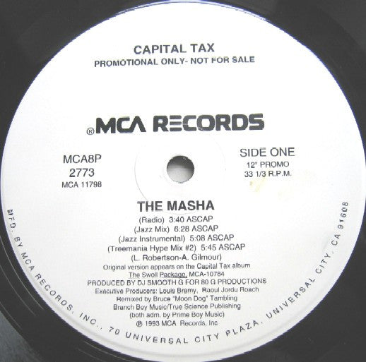 Capital Tax : The Masha (12