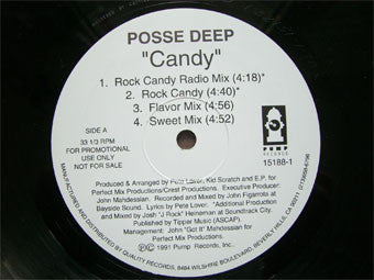 Posse Deep : Candy / Side F/X (12