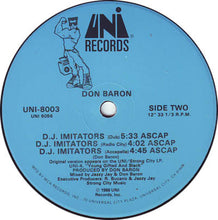 Load image into Gallery viewer, Don Baron : D.J. Imitators (12&quot;)