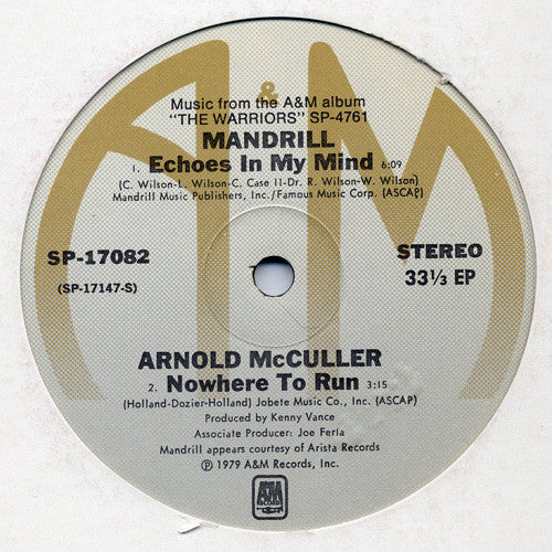Mandrill / Arnold McCuller : Echoes In My Mind / Nowhere To Run (12