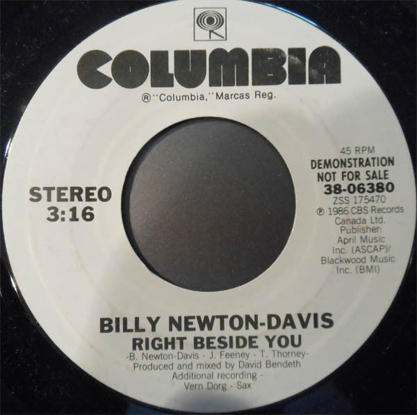 Billy Newton Davis : Right Beside You (7