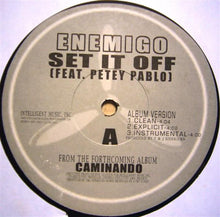 Load image into Gallery viewer, Enemigo Feat. Petey Pablo : Set It Off (12&quot;)