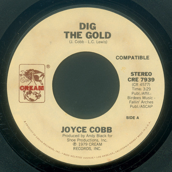 Joyce Cobb : Dig The Gold (7