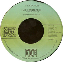 Load image into Gallery viewer, Delegation : Someone Oughta Write A Song (About You Baby) / Mr. Heartbreak (7&quot;)