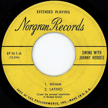 Load image into Gallery viewer, Johnny Hodges : Swing With Johnny Hodges (7", EP, Mono)