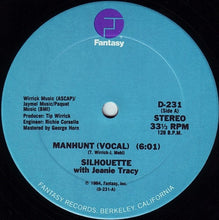 Load image into Gallery viewer, Silhouette (30) With Jeanie Tracy : Manhunt (12&quot;)