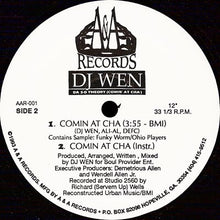 Load image into Gallery viewer, DJ Wen : At The Door / Comin At Cha (12&quot;)