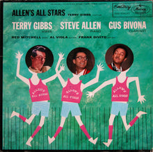 Load image into Gallery viewer, Allen's All Stars, Steve Allen (3), Terry Gibbs : Terry Gibbs, Captain (LP, Mono)