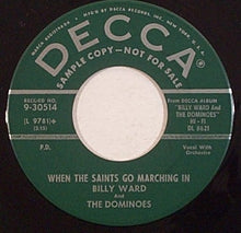Load image into Gallery viewer, Billy Ward And His Dominoes : September Song / When The Saints Go Marching In (7", Single, Promo)