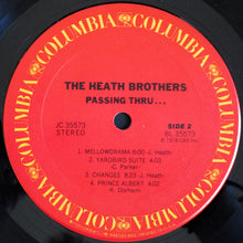 Load image into Gallery viewer, The Heath Brothers : Passing Thru... (LP, Album)
