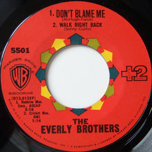 Load image into Gallery viewer, Everly Brothers : Muskrat / Lucille / Don't Blame Me / Walk Right Back (7", EP, Styrene, Ter)