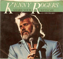 Load image into Gallery viewer, Kenny Rogers : Share Your Love With Me / Greybeard (7", Single, Jac)