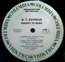 Load image into Gallery viewer, B.T. Express : Energy To Burn (LP, Album, Promo)