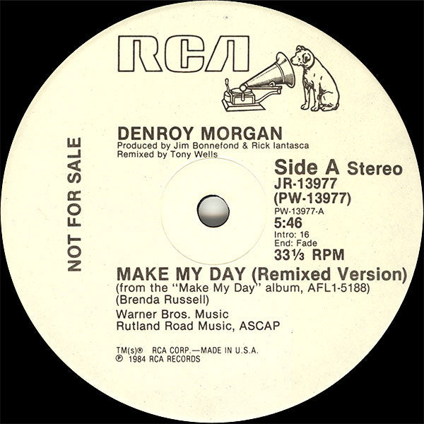 Denroy Morgan : Make My Day (Remix) (12
