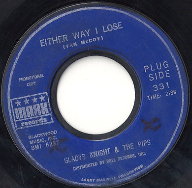 Gladys Knight And The Pips : Either Way I Lose (7