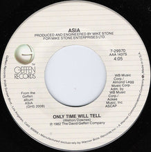 Load image into Gallery viewer, Asia (2) : Only Time Will Tell (7", Spe)