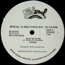 Load image into Gallery viewer, Charo : Stay With Me / Hot Love (12&quot;, Single, Promo)
