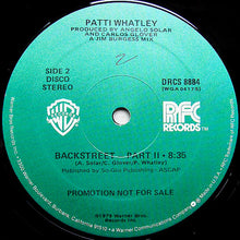 Load image into Gallery viewer, Patti Whatley : Backstreet (12&quot;, Promo)