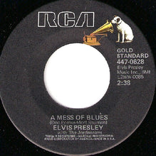 Load image into Gallery viewer, Elvis Presley With The Jordanaires : It&#39;s Now Or Never / A Mess Of Blues (7&quot;, Single, RE)