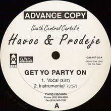 Load image into Gallery viewer, Havoc &amp; Prodeje : Get Yo Party On (12&quot;, Promo)