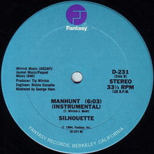 Load image into Gallery viewer, Silhouette (30) With Jeanie Tracy : Manhunt (12&quot;)