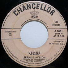 Load image into Gallery viewer, Frankie Avalon : Venus (7", Single, Mono)