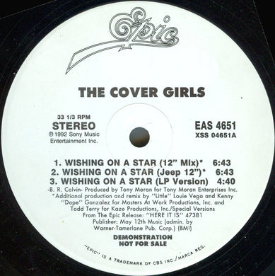 The Cover Girls : Wishing On A Star (12