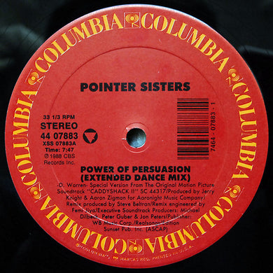 Pointer Sisters : Power Of Persuasion (12