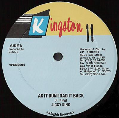 Jigsy King : As It Dun Load It Back (12