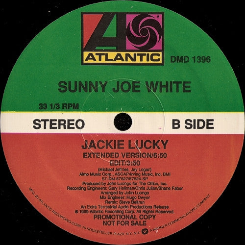 Sunny Joe White : Jackie Lucky (12