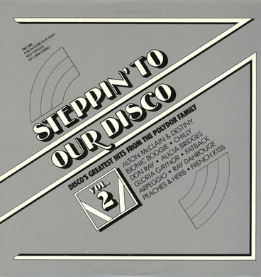 Various : Steppin' To Our Disco - Vol.2 (LP, Comp, Mixed, Promo)