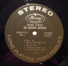 Load image into Gallery viewer, Smothers Brothers : (Think Ethnic!) (LP, Album, Pit)