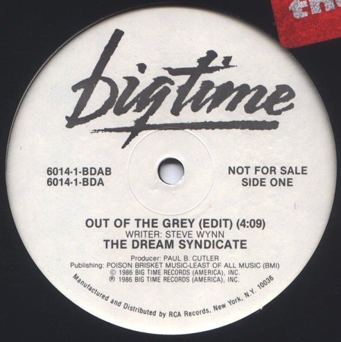 The Dream Syndicate : Out Of The Grey (12