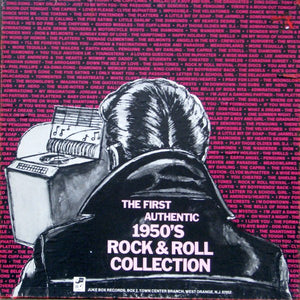 Various : The First Authentic 1950's Rock & Roll Collection (4xLP, Comp + Box)