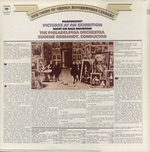 Load image into Gallery viewer, Modest Mussorgsky, The Philadelphia Orchestra, Eugene Ormandy : Pictures At An Exhibition; Night On Bald Mountain (LP)