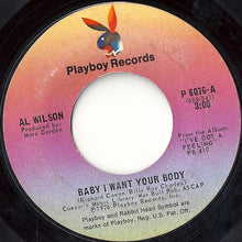 Load image into Gallery viewer, Al Wilson : Baby I Want Your Body (7&quot;)