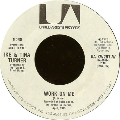 Ike & Tina Turner : Work On Me (7