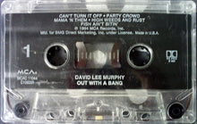Load image into Gallery viewer, David Lee Murphy : Out With A Bang (Cass, Album, Club)