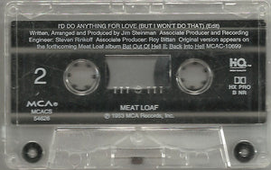 Meat Loaf : I'd Do Anything For Love (But I Won't Do That) (Cass, Single, Dol)