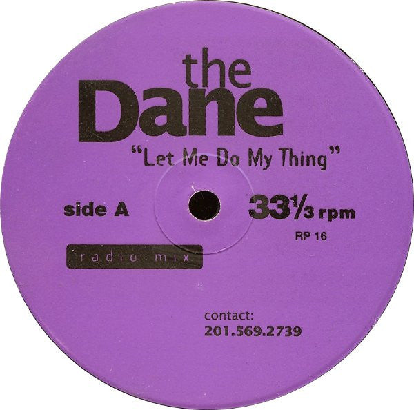 Dana Dane : Let Me Do My Thing (12